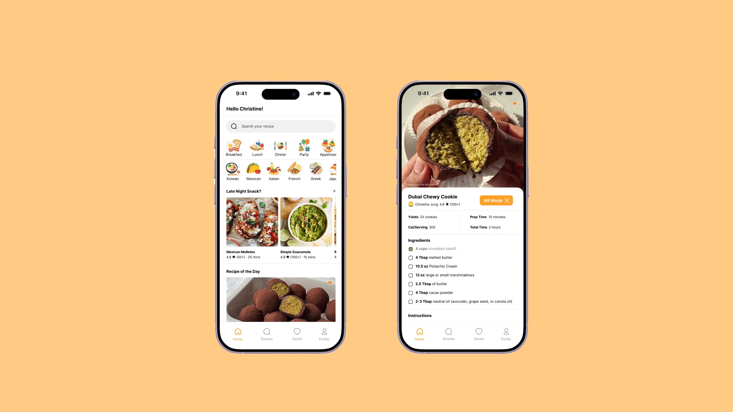 Chef AR — Controller-Free AR Recipe Assistant