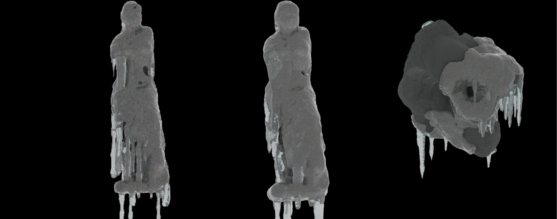 Icicle generator output