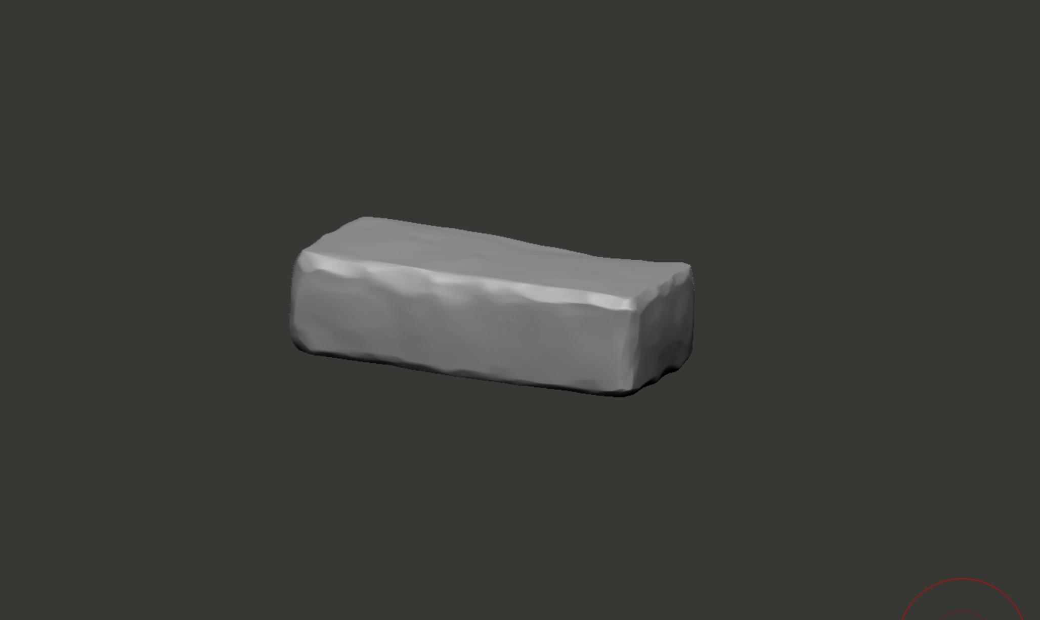 Brick high poly sculpt 1