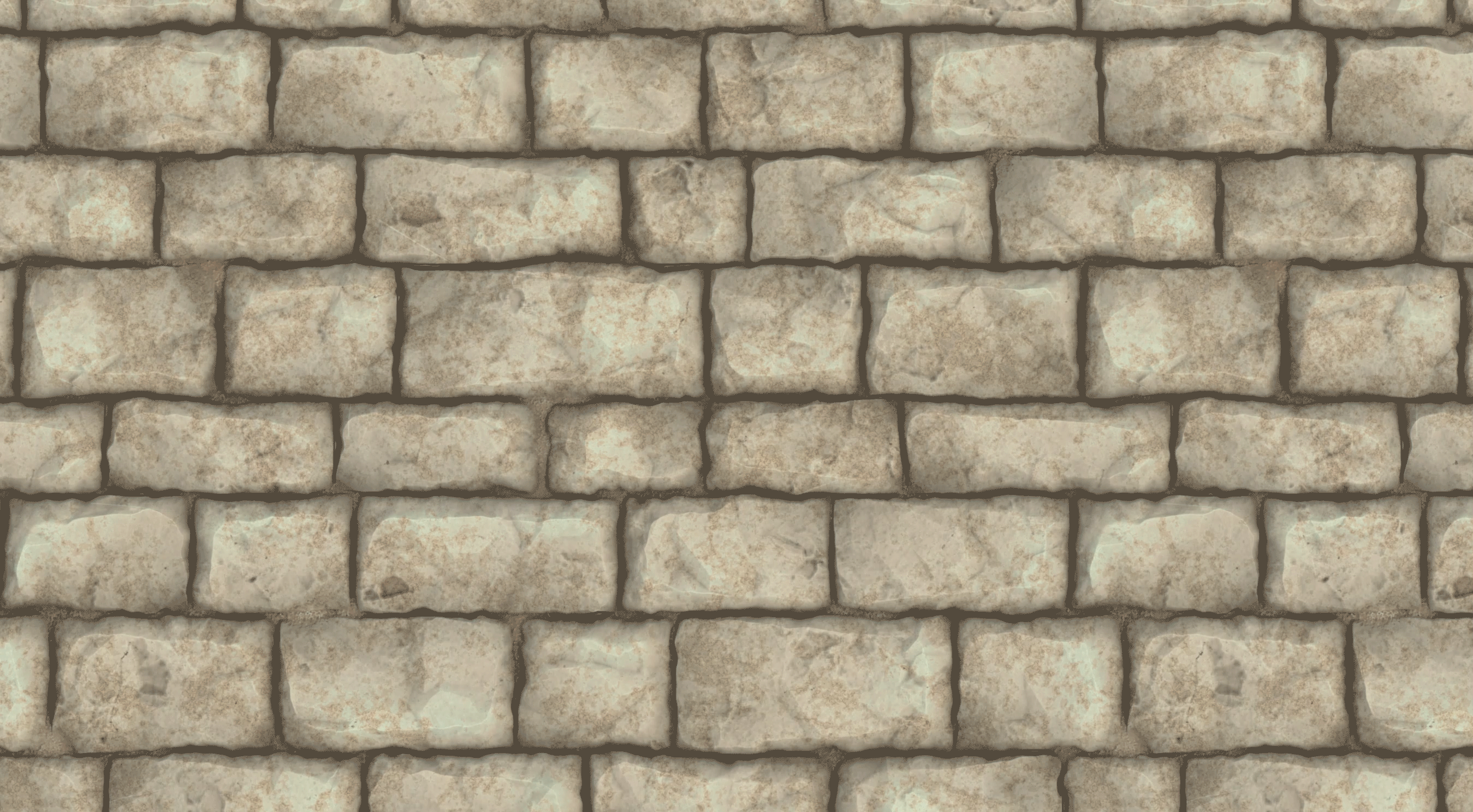 Brick wall material animated turntable