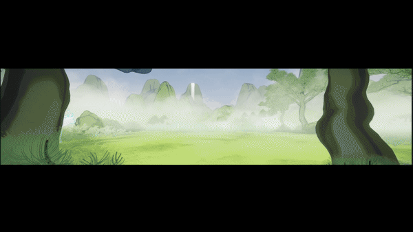 Fog clearing when characters enter area 2