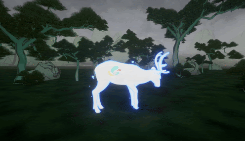 Deer VFX and shader