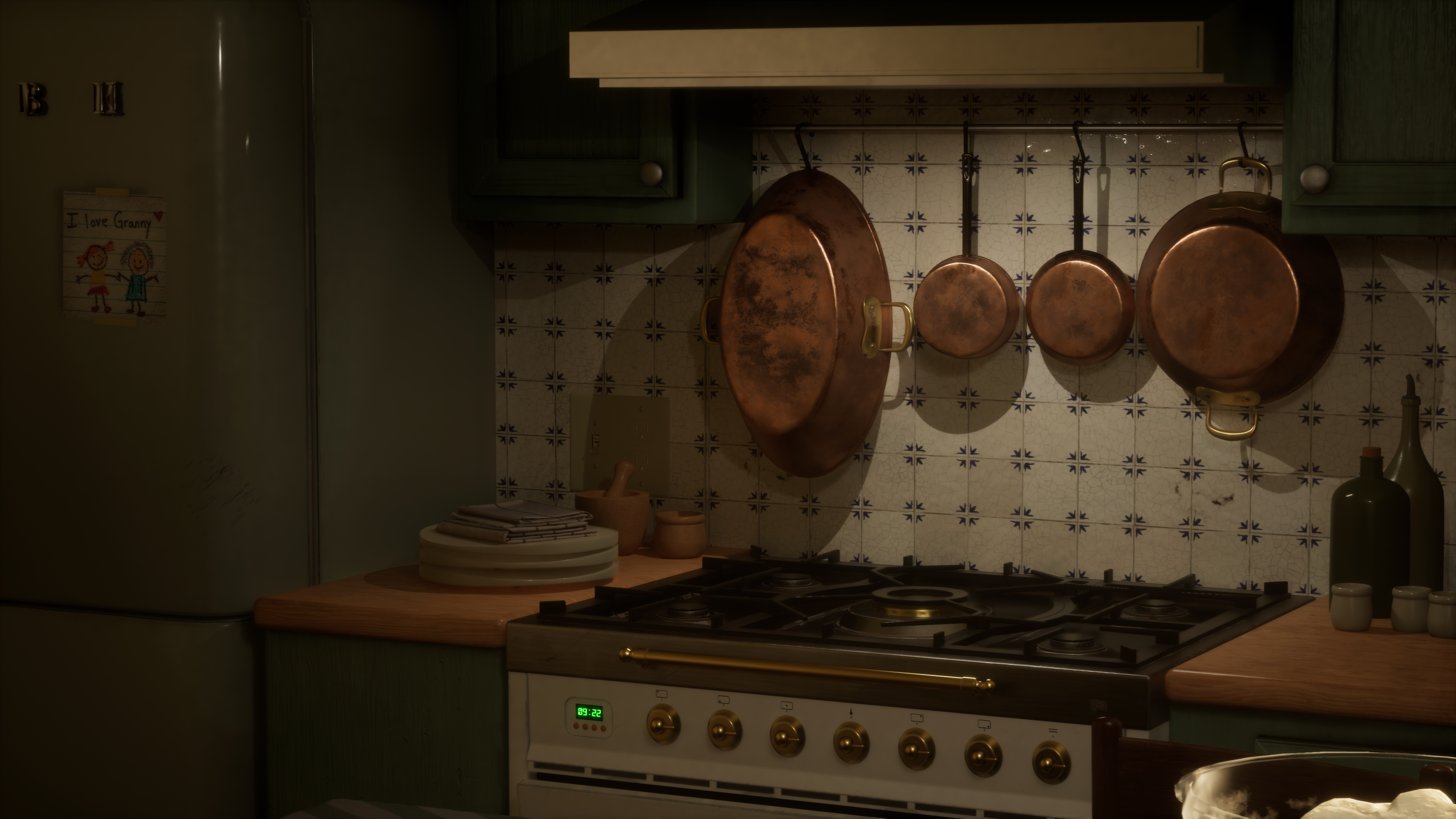 Kitchen render — angle 2