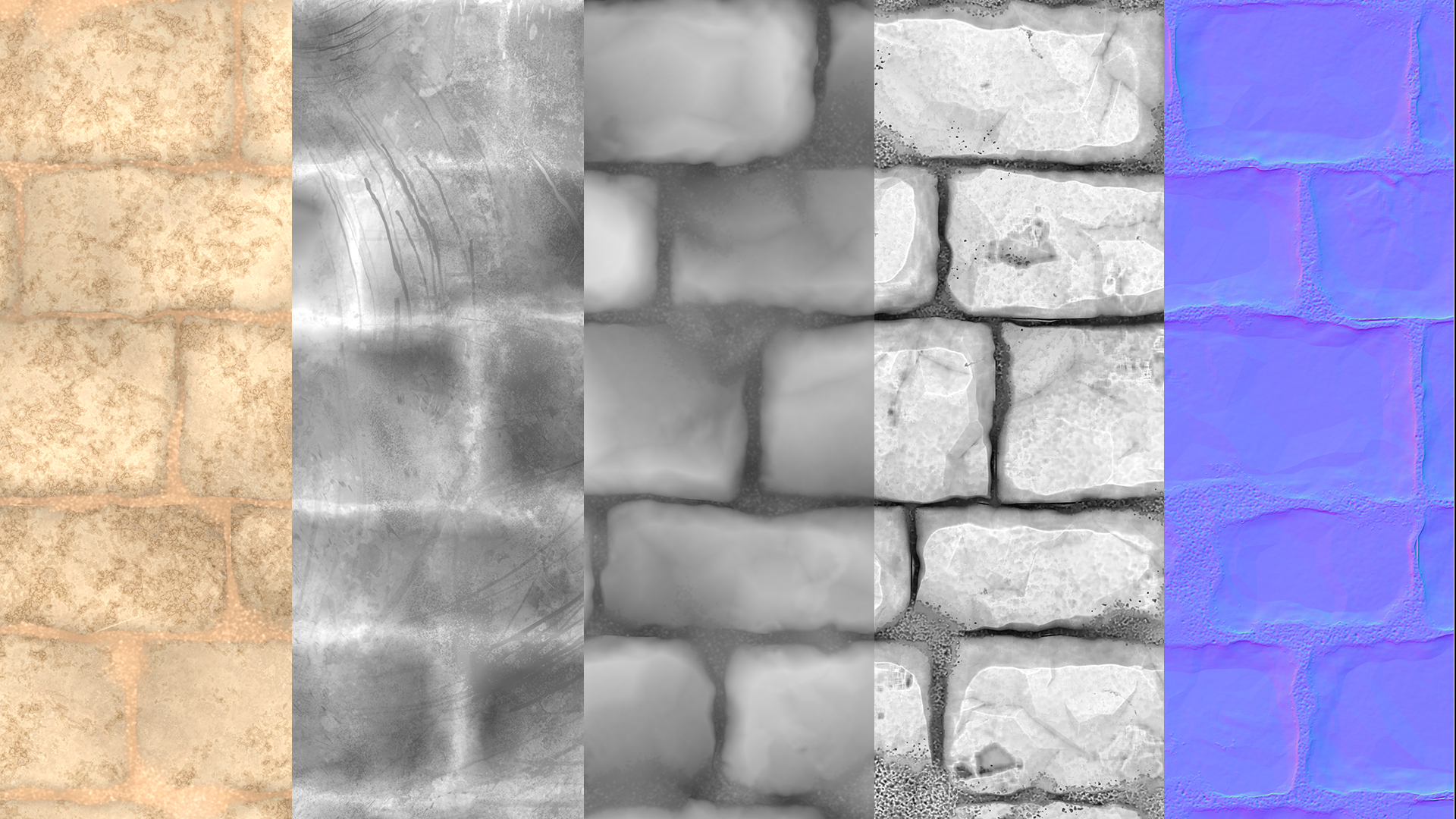 Brick — PBR texture maps